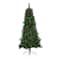 6ft. Pre-Lit Flat Back Montreal Mountain Pine Artificial Christmas Tree, White LED Lights
